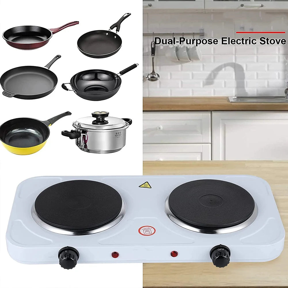 Electric cooker portable electric stove Plates plate double burner 2000W temperature