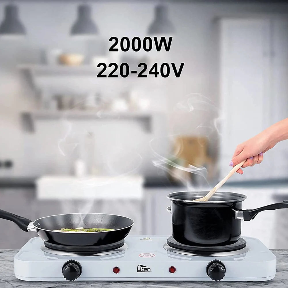 Electric cooker portable electric stove Plates plate double burner 2000W temperature